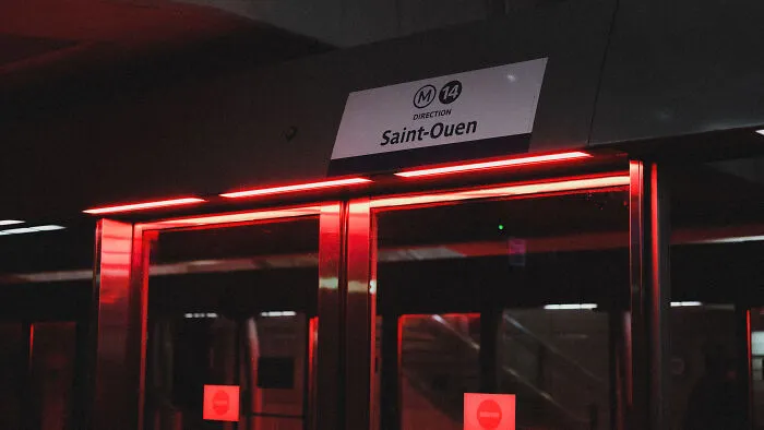 Picture of Paris metro station 