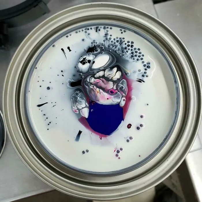 Unstirred Paint