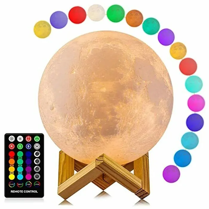 Color Changing Moon Lamp