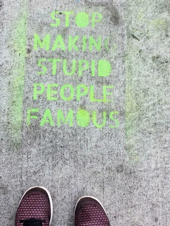 Strong Advice From The Pavement