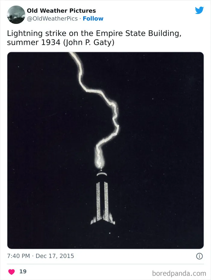 30 Extreme And Crazy Weather Examples From The Past, As Shared On This Twitter Page
