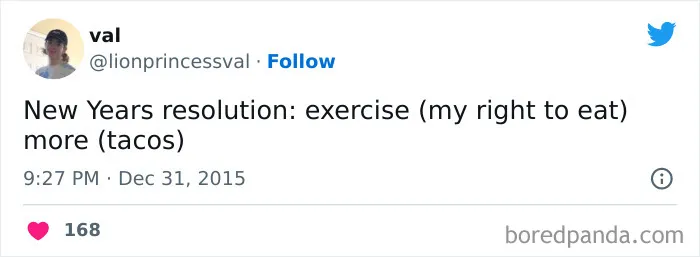 115 Comical Tweets Making Fun Of New Year’s Resolutions