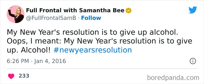 115 Comical Tweets Making Fun Of New Year’s Resolutions
