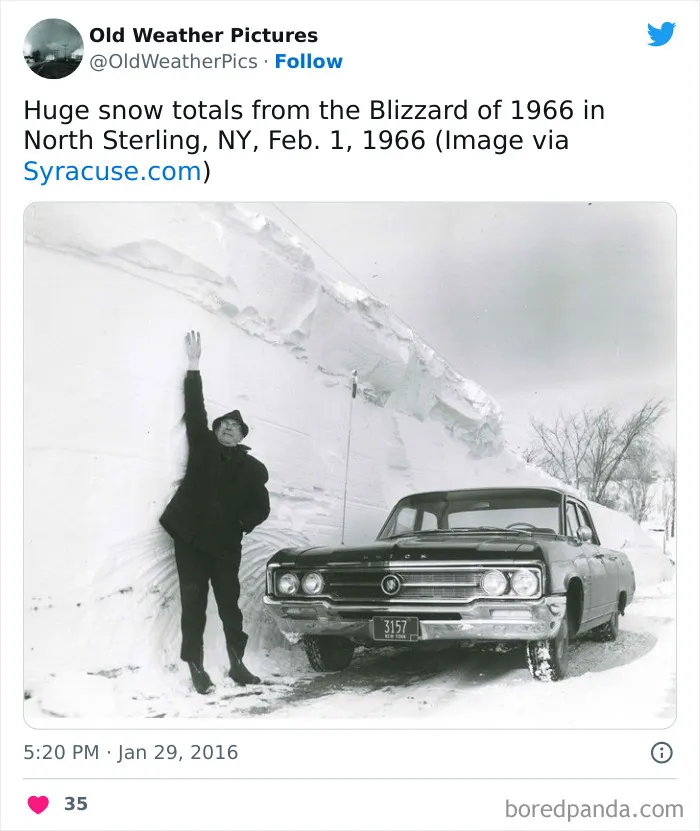 30 Extreme And Crazy Weather Examples From The Past, As Shared On This Twitter Page