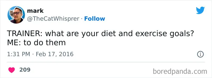 120 Funny Tweets About Dieting To Burn Extra Calories Laughing