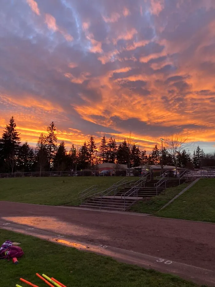 Sunset After Soccer Practice
