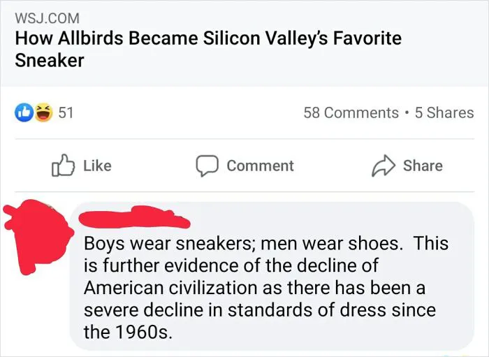 Imagine Gatekeeping Shoes As A Sign Of Masculinity
