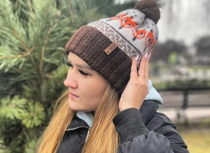 Jacquard Warm Knitted Handmade Hats (15 Pics)
