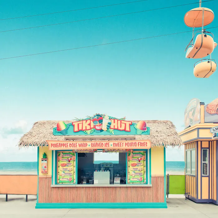 I Used Dreamy Colors To Capture California's Oldest Amusement Park