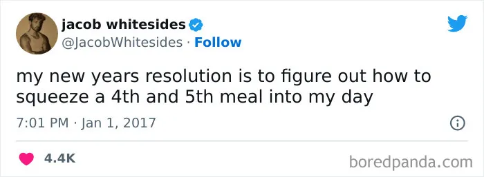 115 Comical Tweets Making Fun Of New Year’s Resolutions