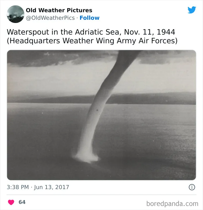 30 Extreme And Crazy Weather Examples From The Past, As Shared On This Twitter Page