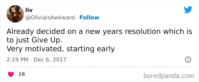 115 Comical Tweets Making Fun Of New Year’s Resolutions