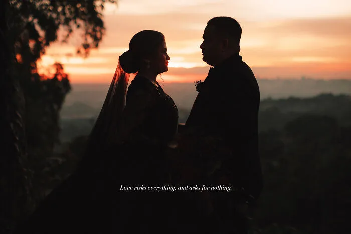 I Photographed An All-Black Themed Wedding, And It Turned Out Spectacularly (40 Pics)