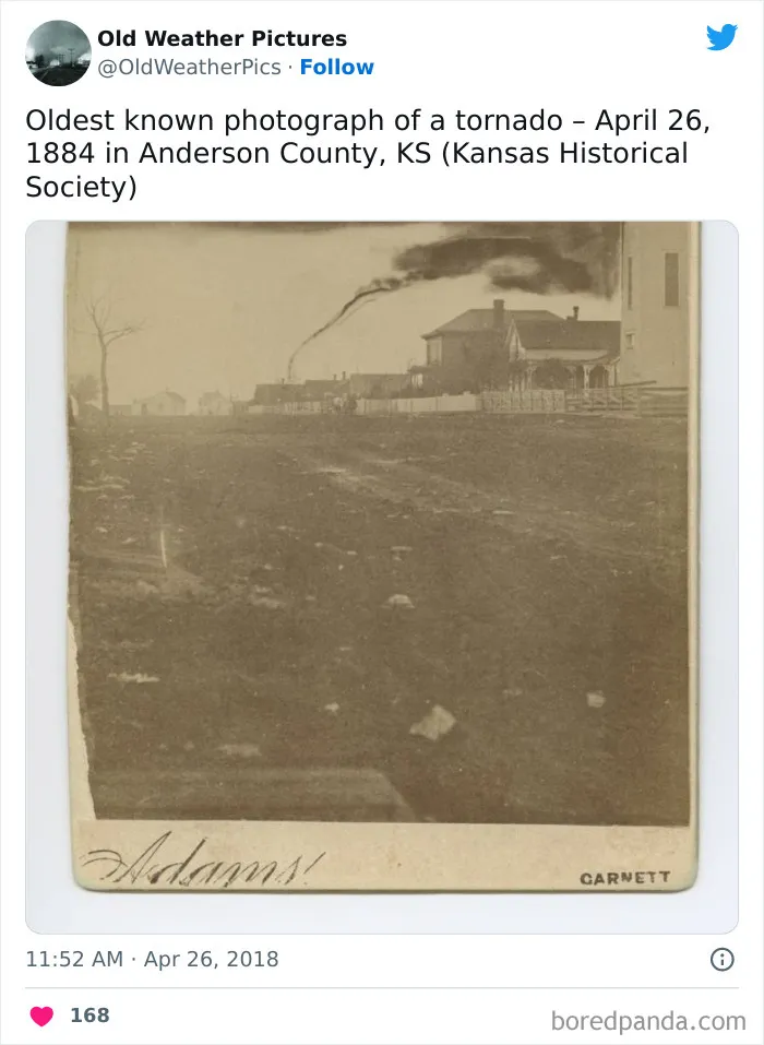 30 Extreme And Crazy Weather Examples From The Past, As Shared On This Twitter Page