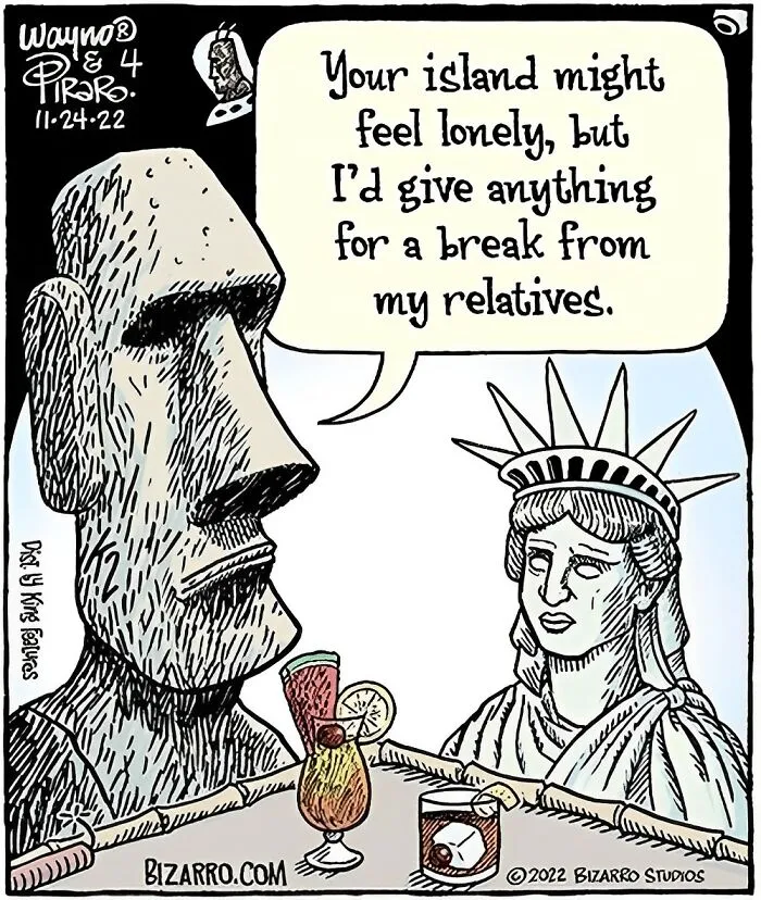 Dan Piraro’s 30 Silly And Funny Single-Panel Comics With Unexpectedly Absurd Situations (New Pics)