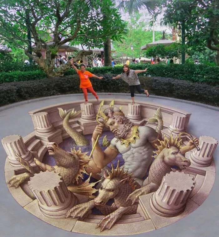 Here Is A Collection Of 57 Mind-Boggling 3D Illusion Art Pieces By Kurt Wenner