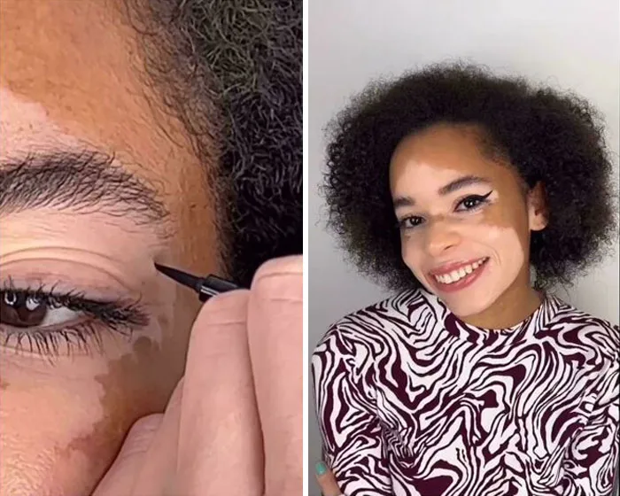 Make Up Brand Teaching A Winged Eyeliner Technique