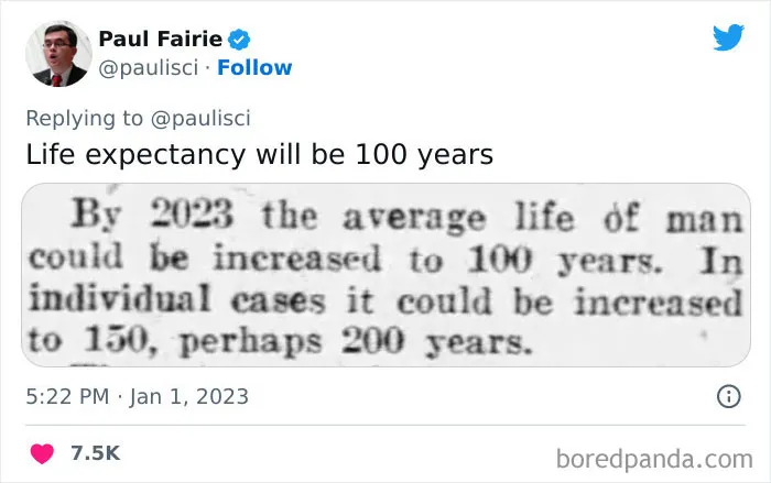 17 Predictions For 2023 People Had 100 Years Ago