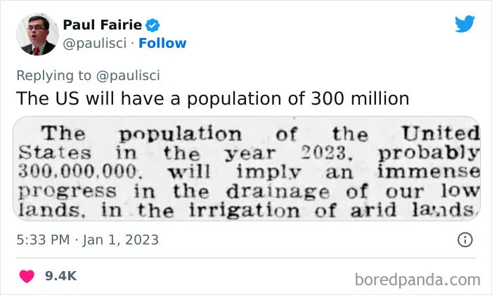17 Predictions For 2023 People Had 100 Years Ago