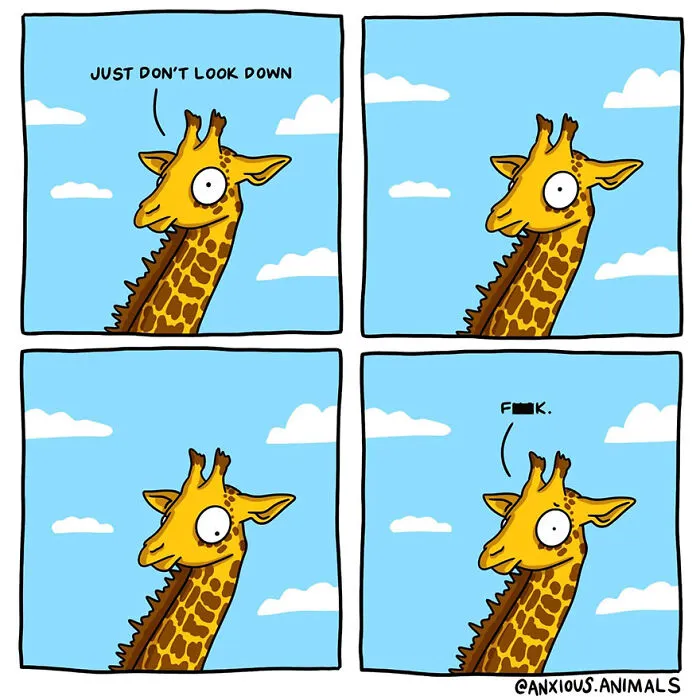 30 “Anxious Animals” Comics That Perfectly Sum Up The Struggle Of Anxious Thoughts (New Pics)