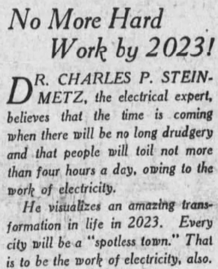 Predictions About 2023 From A Hundred Years Ago (17 Facts)