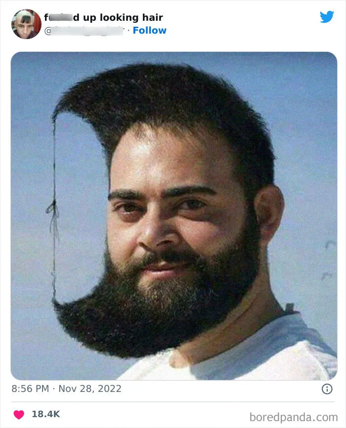 This Twitter Page Shares Photos Of ‘Effed Up Looking Hair’, And Here Are 40 Of The Most Hilarious Pics