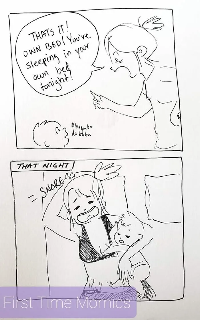 Here Are My 30 Comics On Daily Struggles As A Parent (New Pics)