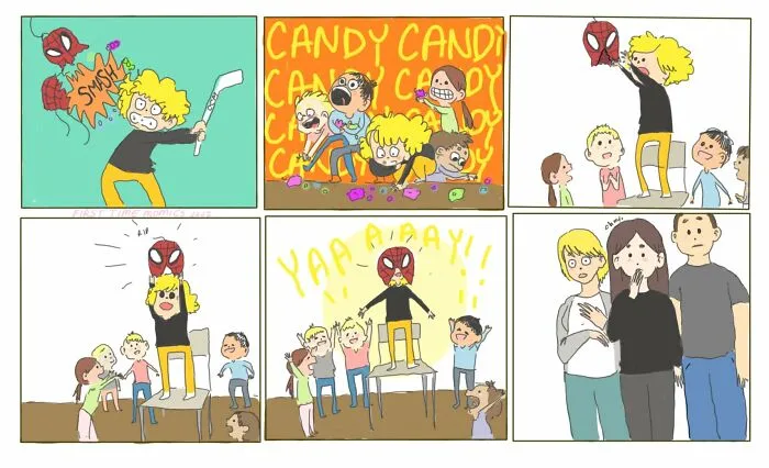Here Are My 30 Comics On Daily Struggles As A Parent (New Pics)