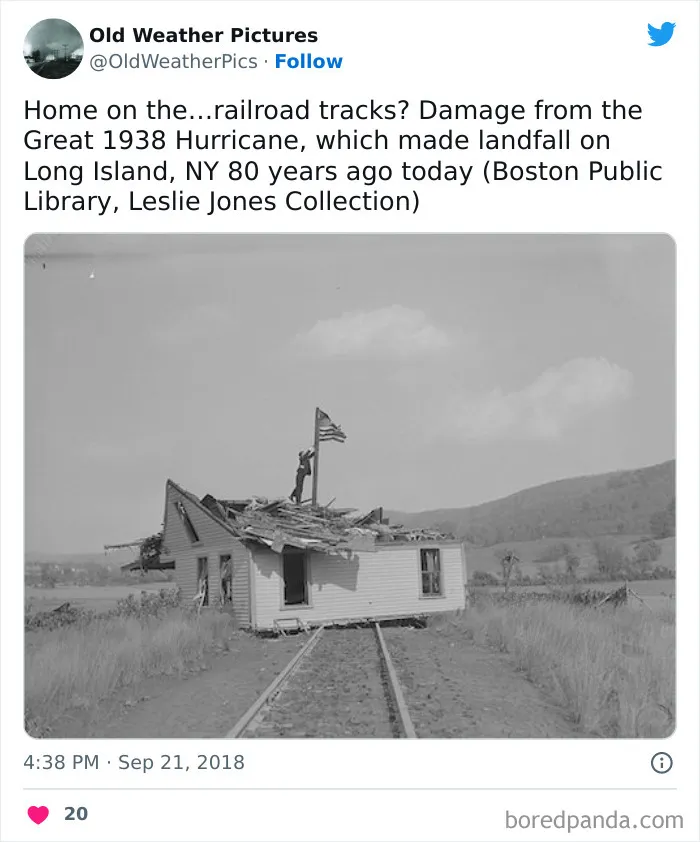 30 Extreme And Crazy Weather Examples From The Past, As Shared On This Twitter Page