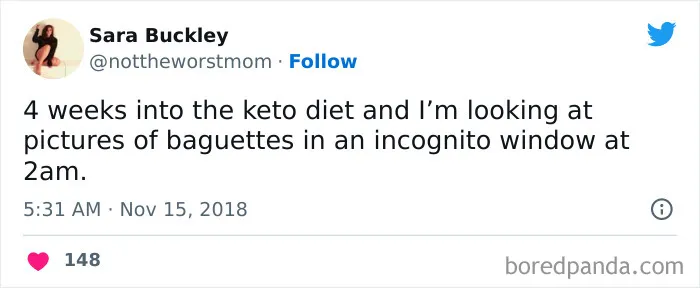 120 Funny Tweets About Dieting To Burn Extra Calories Laughing