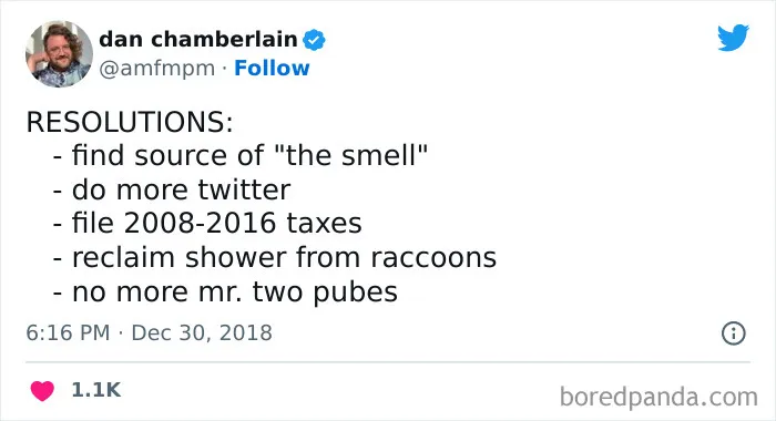 115 Comical Tweets Making Fun Of New Year’s Resolutions