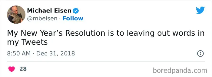 115 Comical Tweets Making Fun Of New Year’s Resolutions