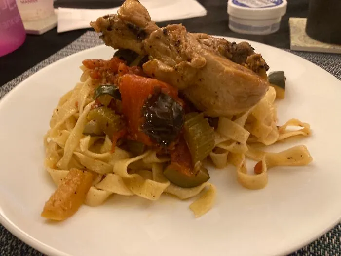 A Chicken Cacciatore (Condensed Time To Make)