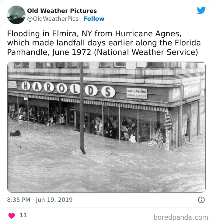 30 Extreme And Crazy Weather Examples From The Past, As Shared On This Twitter Page