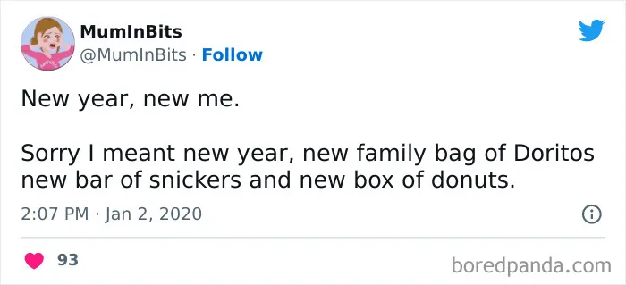 115 Comical Tweets Making Fun Of New Year’s Resolutions