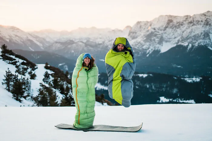 Cold Winter Morning In The German Alps