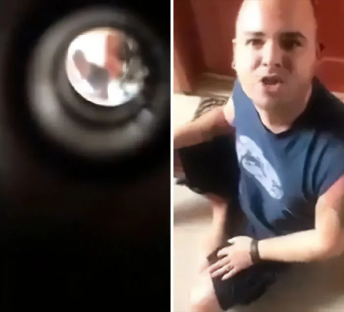 Guy Gets Caught Trying To Break Into His Neighbor's House