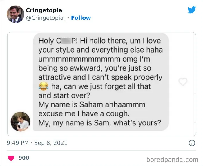 "Cringetopia": 35 Of The Most Mortifying Moments Shared On This Twitter Account