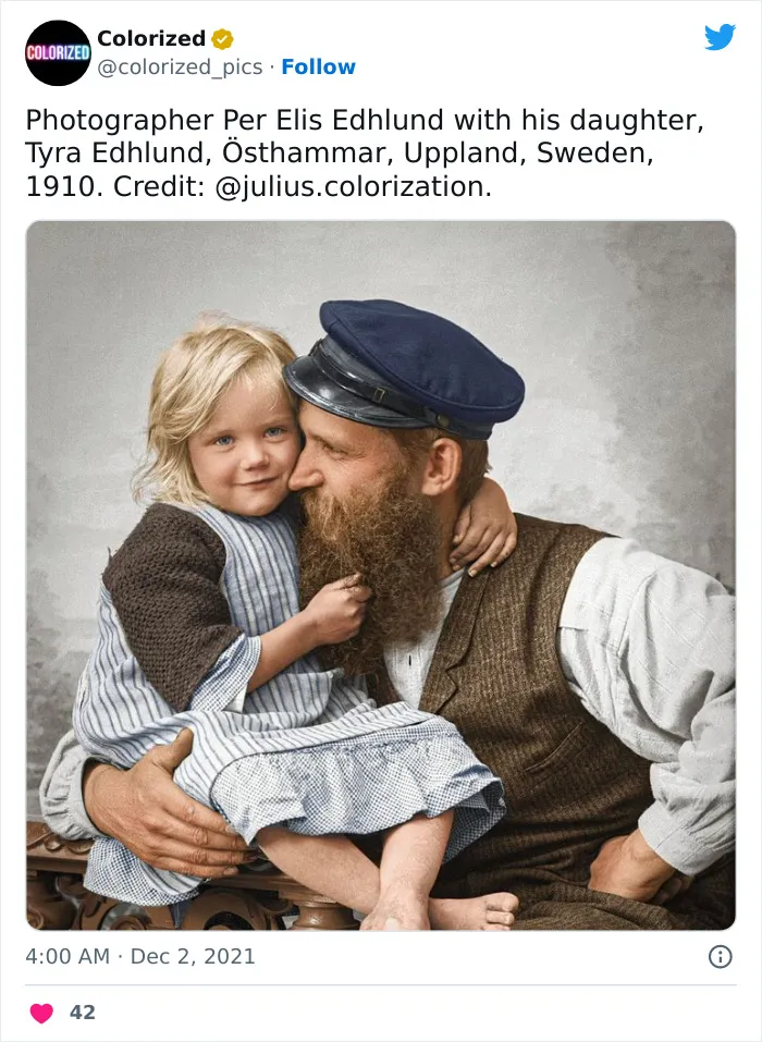 40 Stunning Colorized Historical Photos That Offer A New Perspective On History, As Shared On This Twitter Page