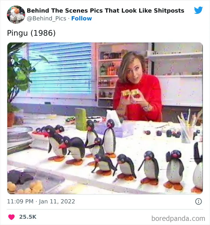 30 Behind-The-Scenes Pics That Look More Like Trash Memes, As Shared By This Twitter Page (New Posts)