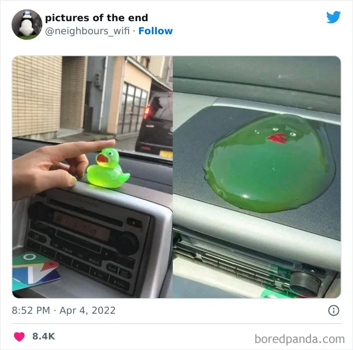 50 Funny And Bizarre Photos Shared On The "Pictures Of The End" Twitter Page (New Pics)