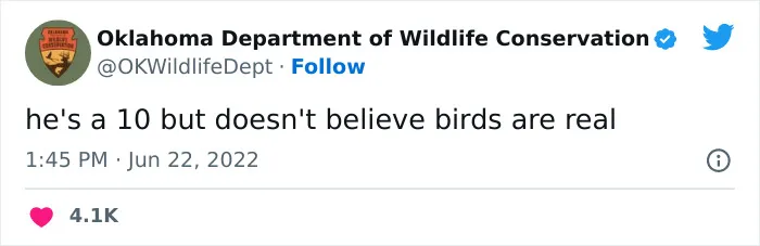 40 Tweets From The Official Oklahoma Department Of Wildlife Conservation That Might Make You Laugh
