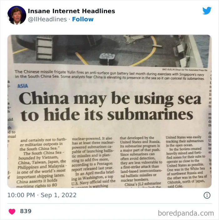 50 Loony Headlines That May Make You Laugh Out Loud, As Shared By This Twitter Page
