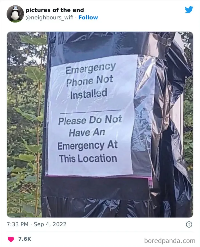 50 Funny And Bizarre Photos Shared On The "Pictures Of The End" Twitter Page (New Pics)