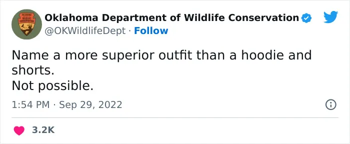 40 Tweets From The Official Oklahoma Department Of Wildlife Conservation That Might Make You Laugh