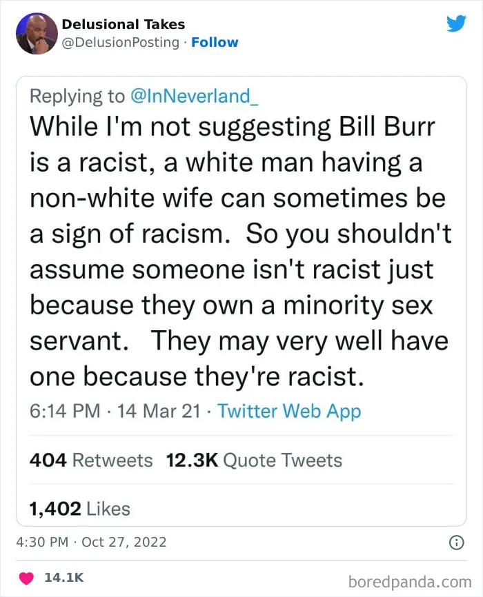 This Page Shares The Most ‘Delusional Takes’ Posted By People Online, And Here Are 35 Of The Worst Posts