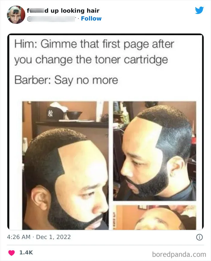 This Twitter Page Shares Photos Of ‘Effed Up Looking Hair’, And Here Are 40 Of The Most Hilarious Pics