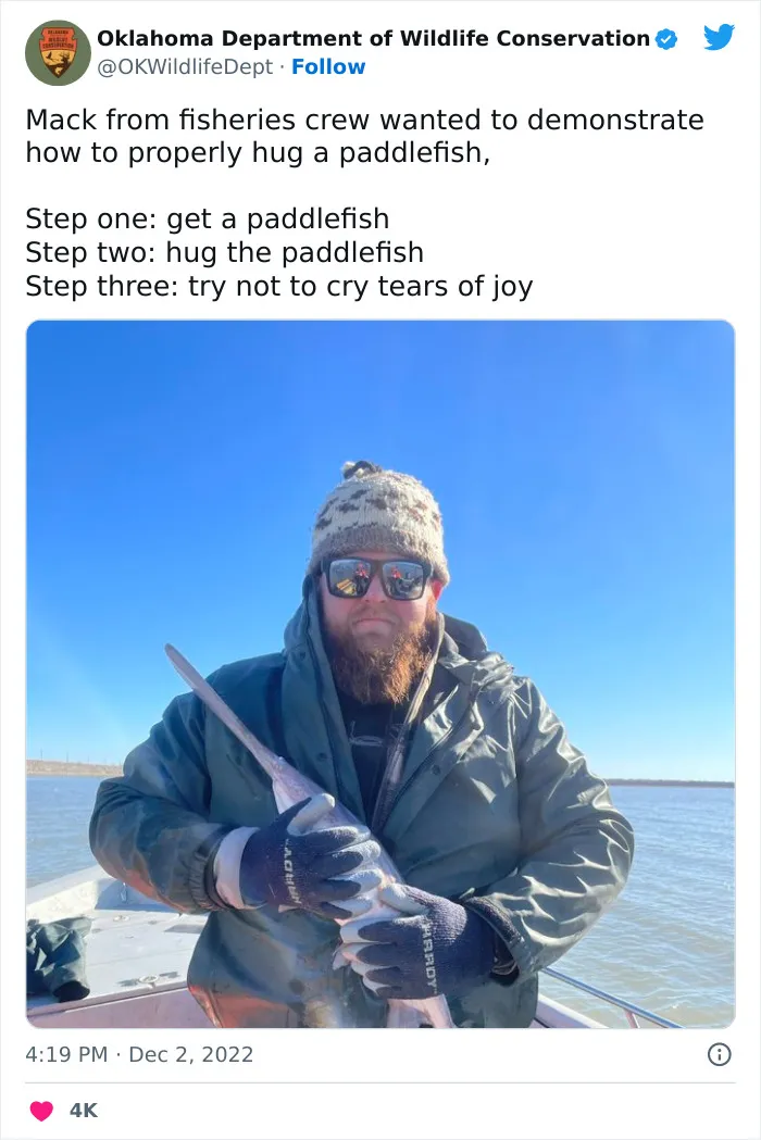 40 Tweets From The Official Oklahoma Department Of Wildlife Conservation That Might Make You Laugh