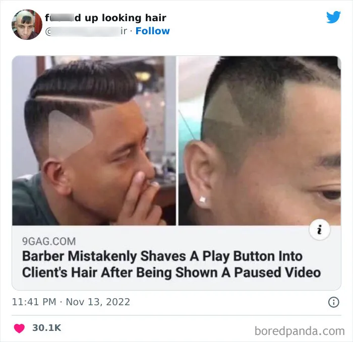 This Twitter Page Shares Photos Of ‘Effed Up Looking Hair’, And Here Are 40 Of The Most Hilarious Pics