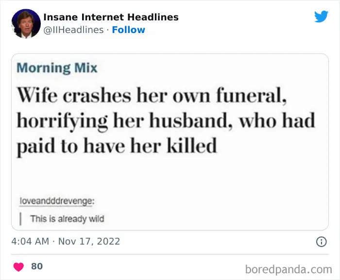 50 Loony Headlines That May Make You Laugh Out Loud, As Shared By This Twitter Page